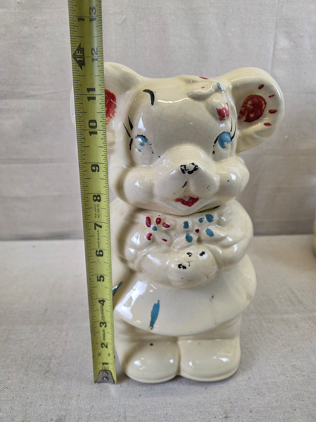 Turnabout Bear Cookie Jar - In Store Pickup Only