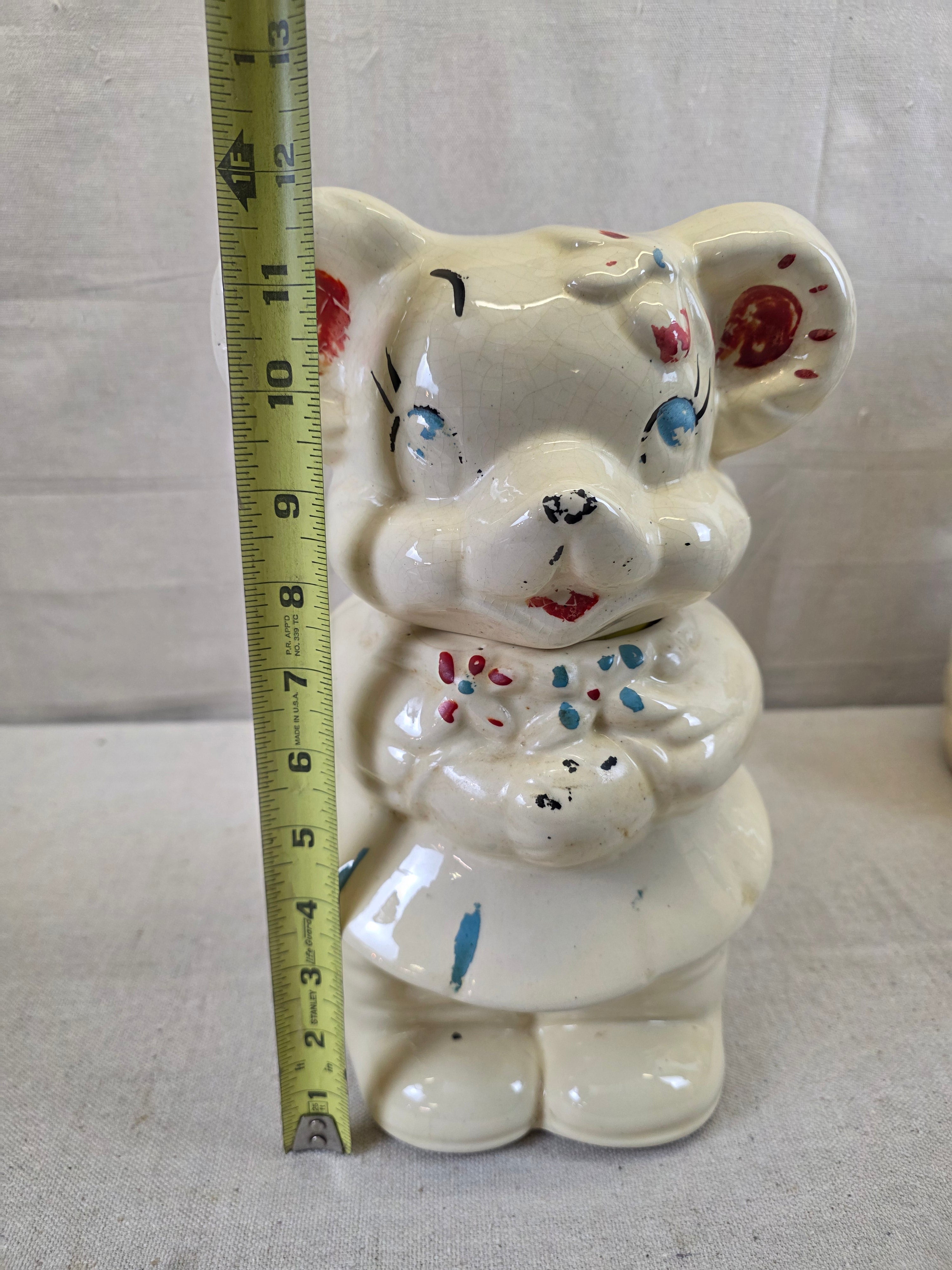 Turnabout Bear Cookie Jar - In Store Pickup Only