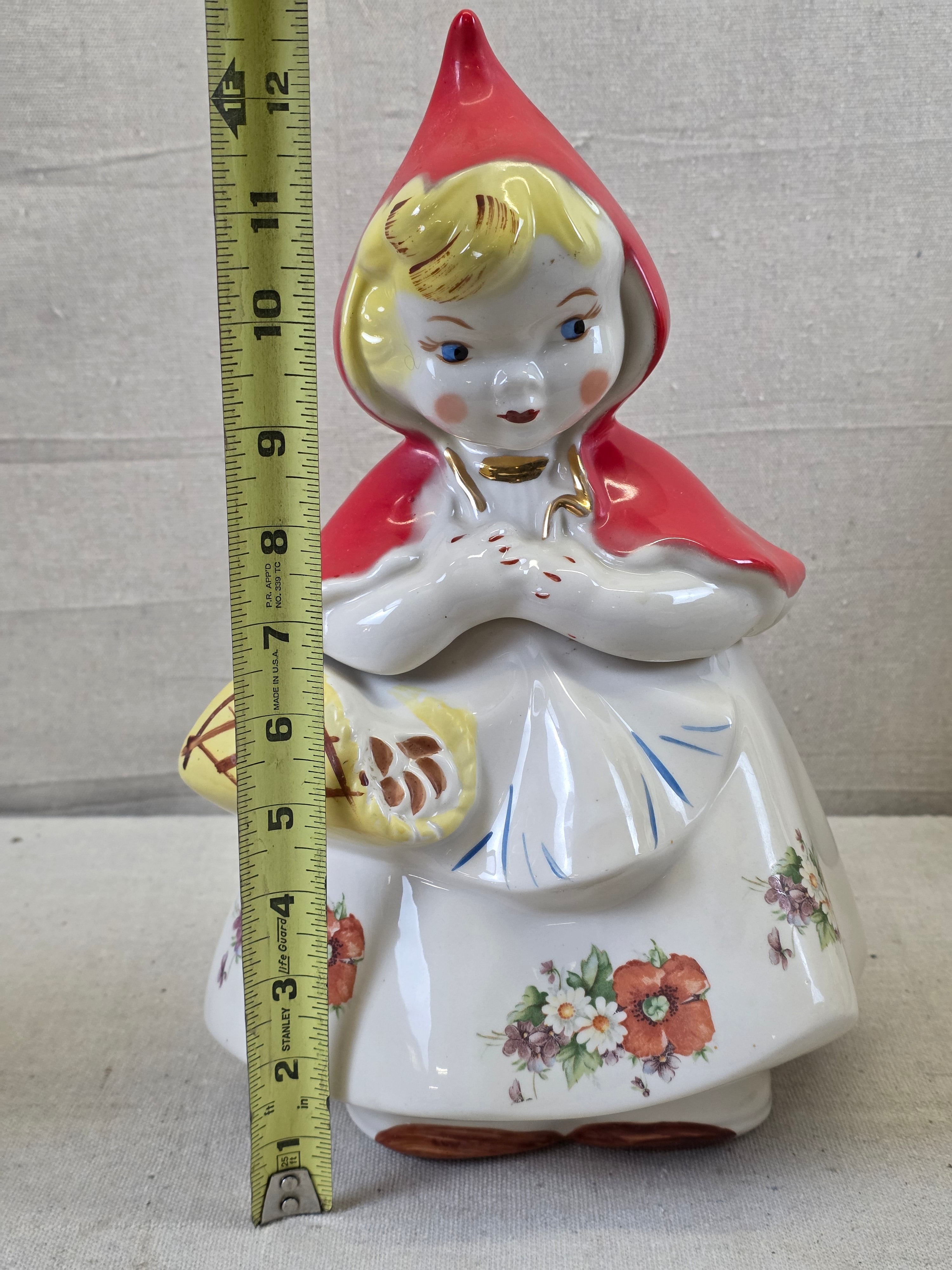 Hull Little Red Riding Hood Cookie Jar - In Store Pickup Only