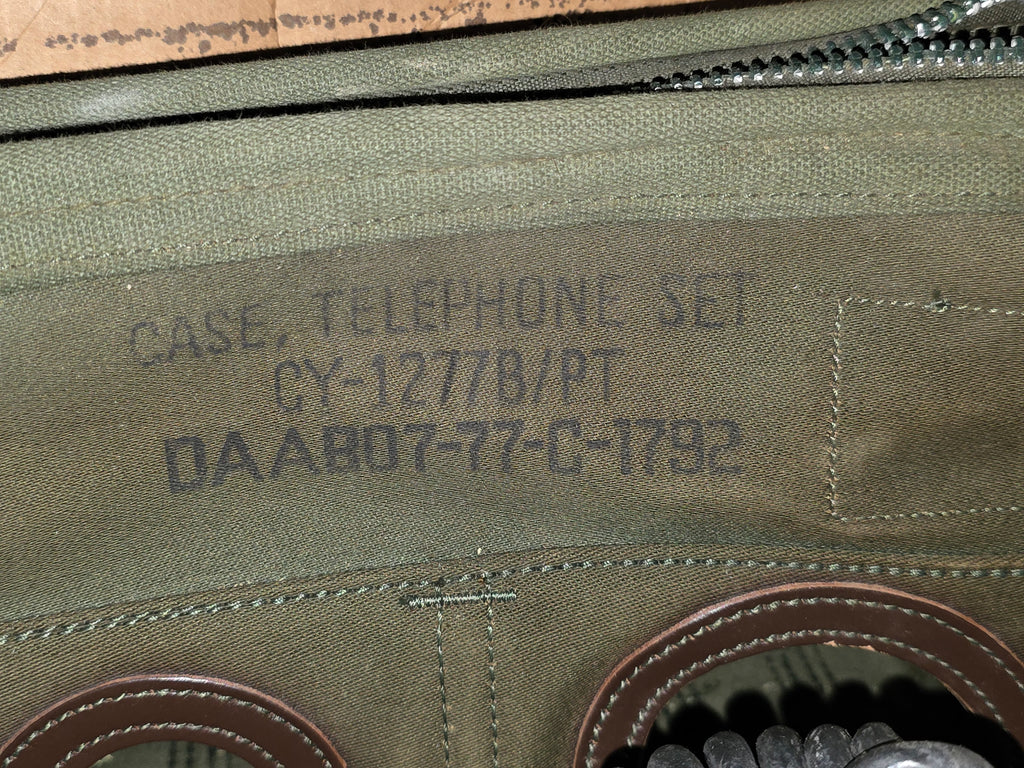 US Army TA-312/PT Field Telephone in Original Box
