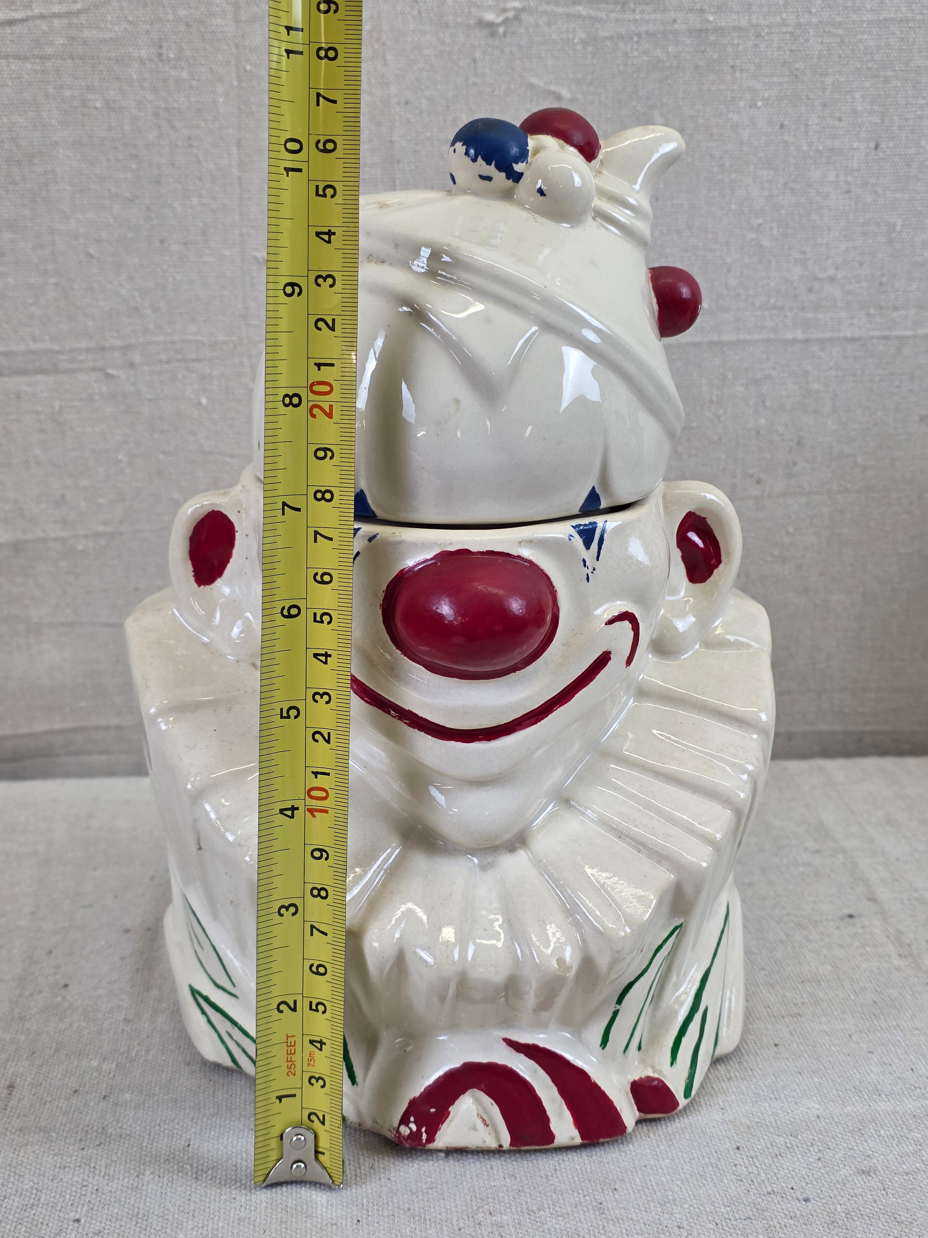 McCoy Clown Cookie Jar - In Store Pickup Only