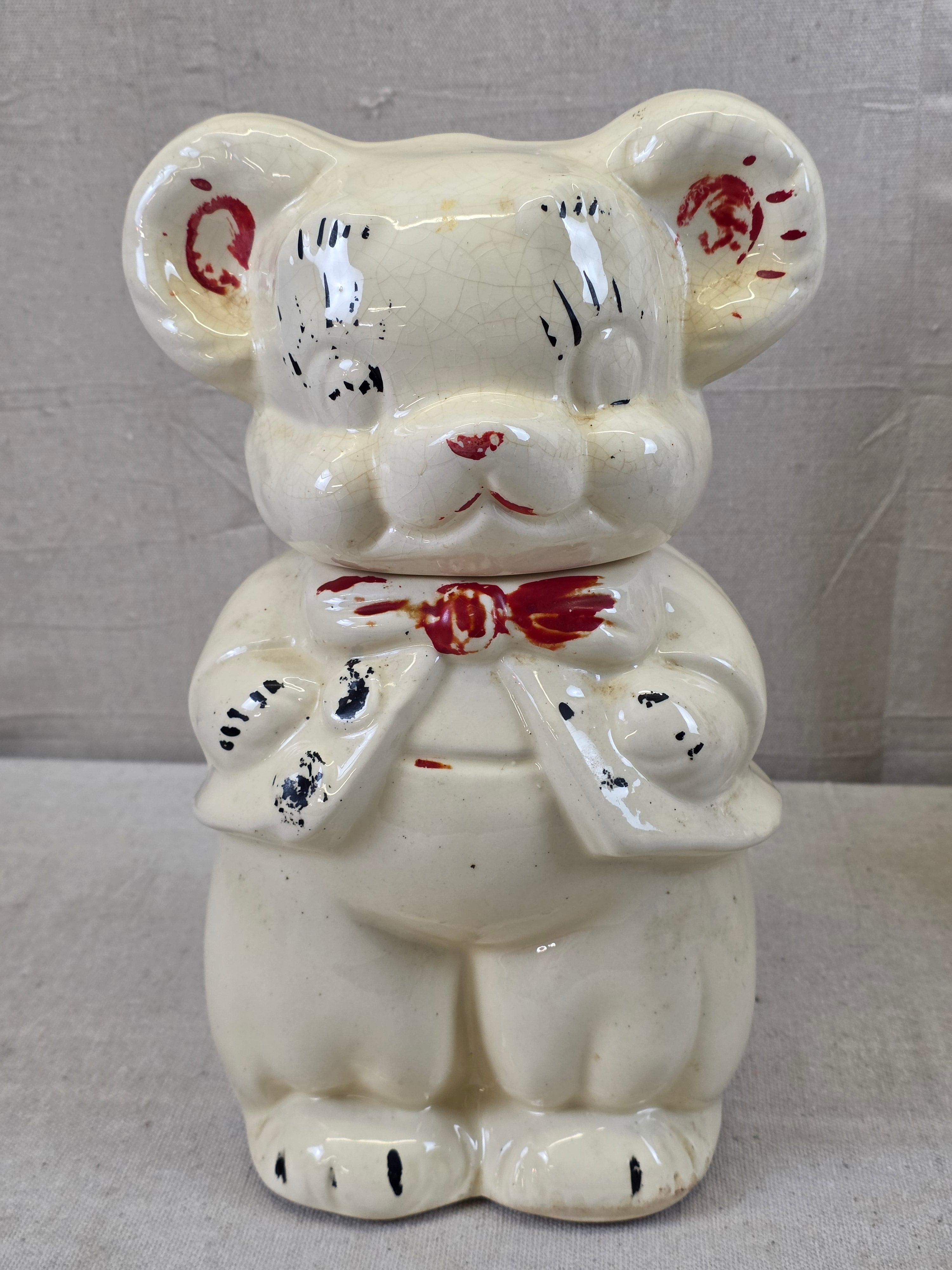 Turnabout Bear Cookie Jar - In Store Pickup Only