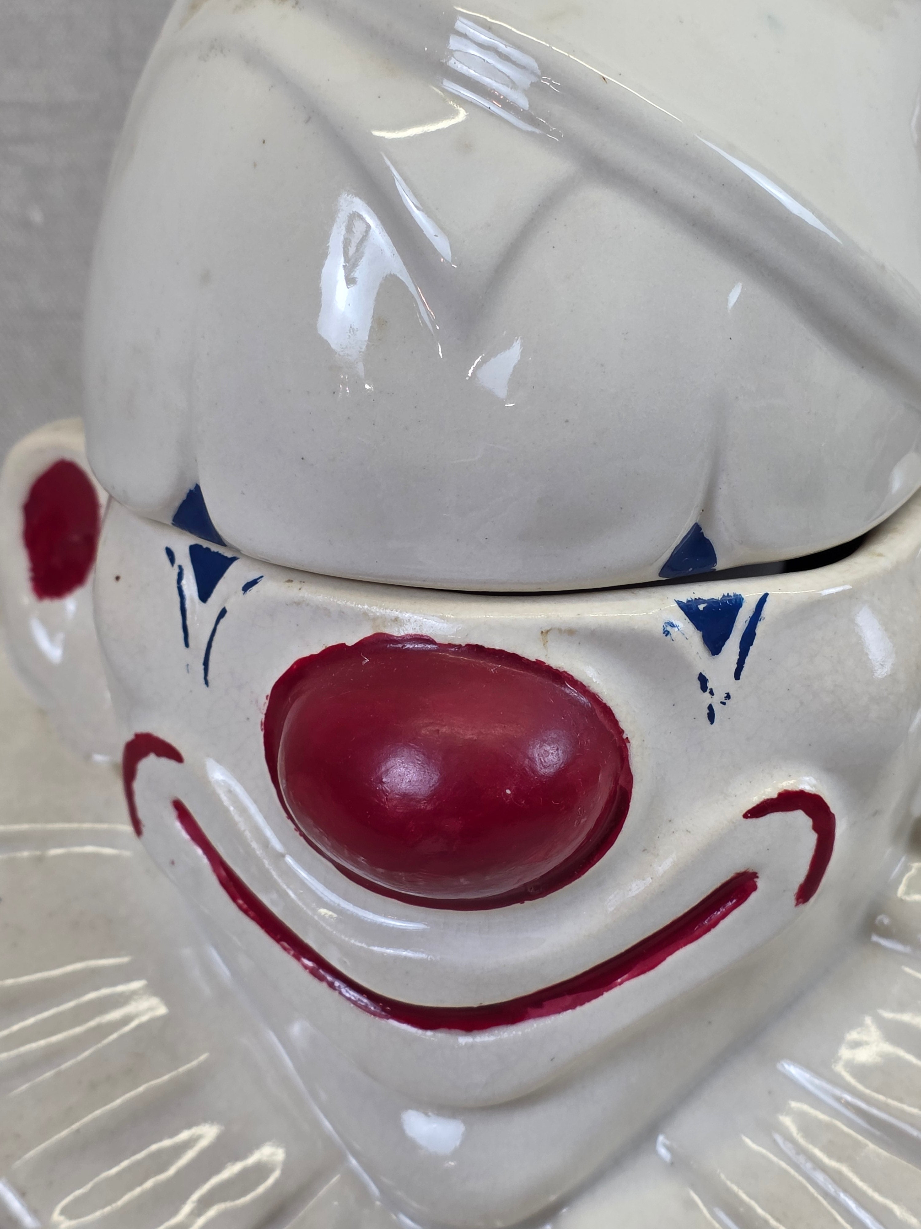 McCoy Clown Cookie Jar - In Store Pickup Only