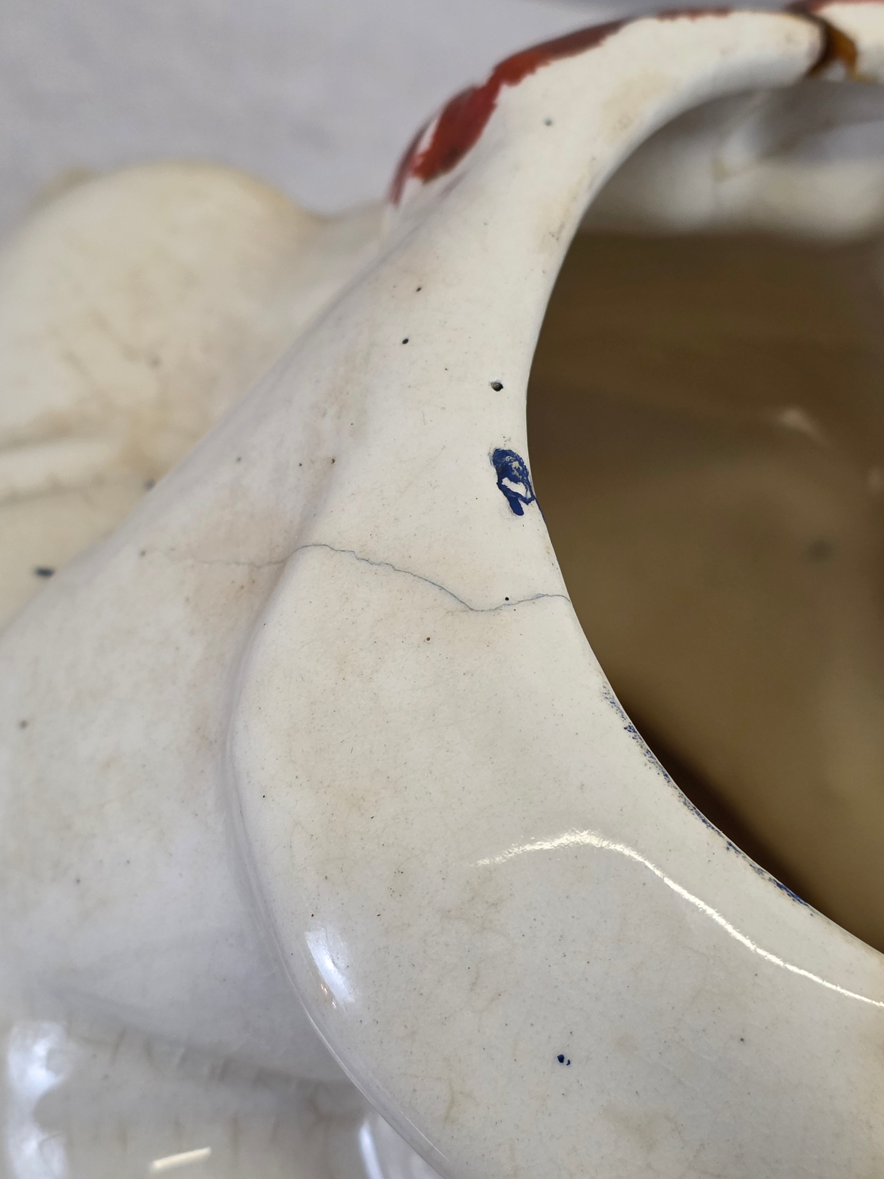 1940's Disney Donald Duck/Joe Carioca Turnabout Cookie Jar - In Store Pickup Only