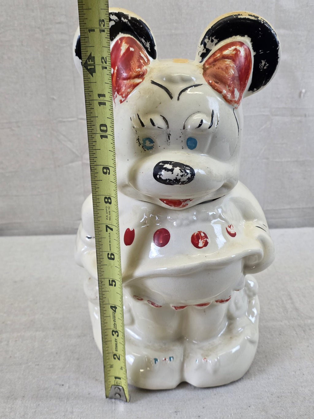 Disney Mickey & Minnie Turnabout Cookie Jar - In Store Pickup Only