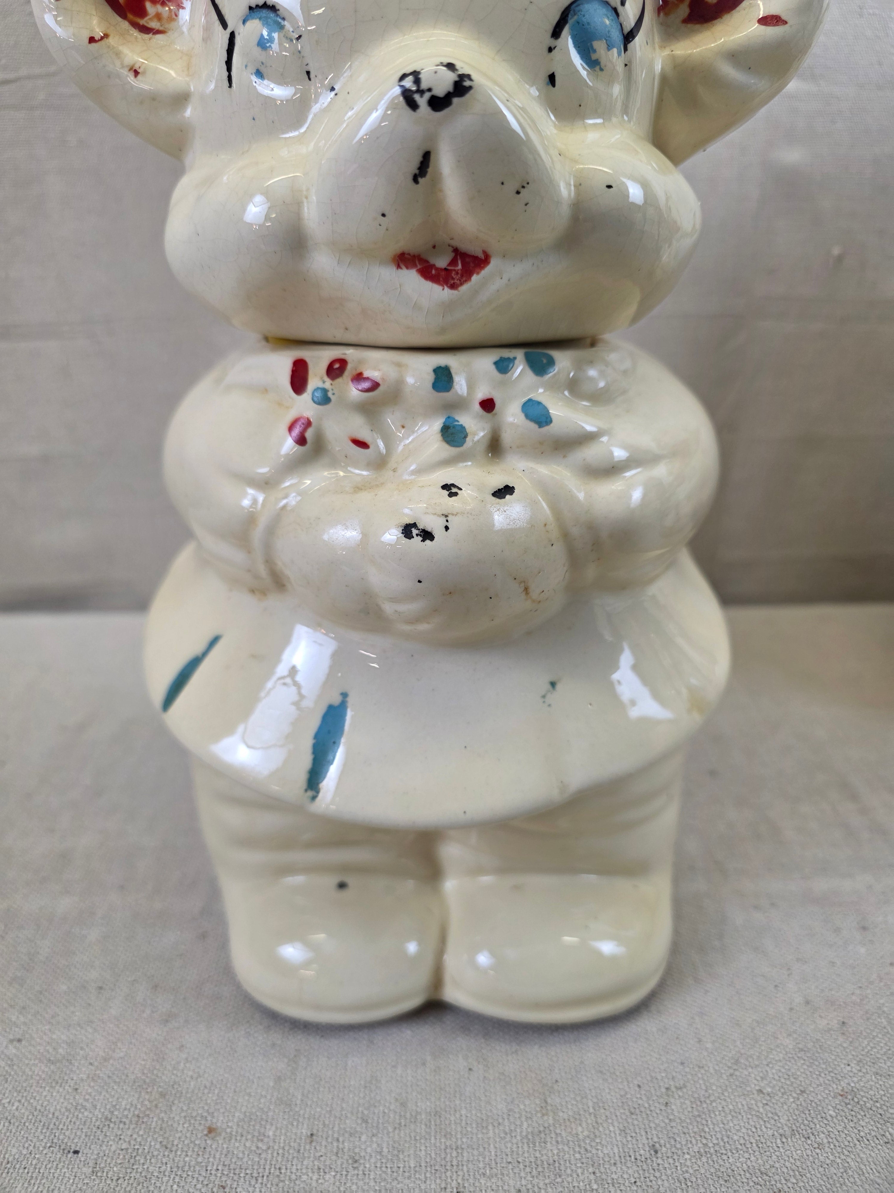 Turnabout Bear Cookie Jar - In Store Pickup Only