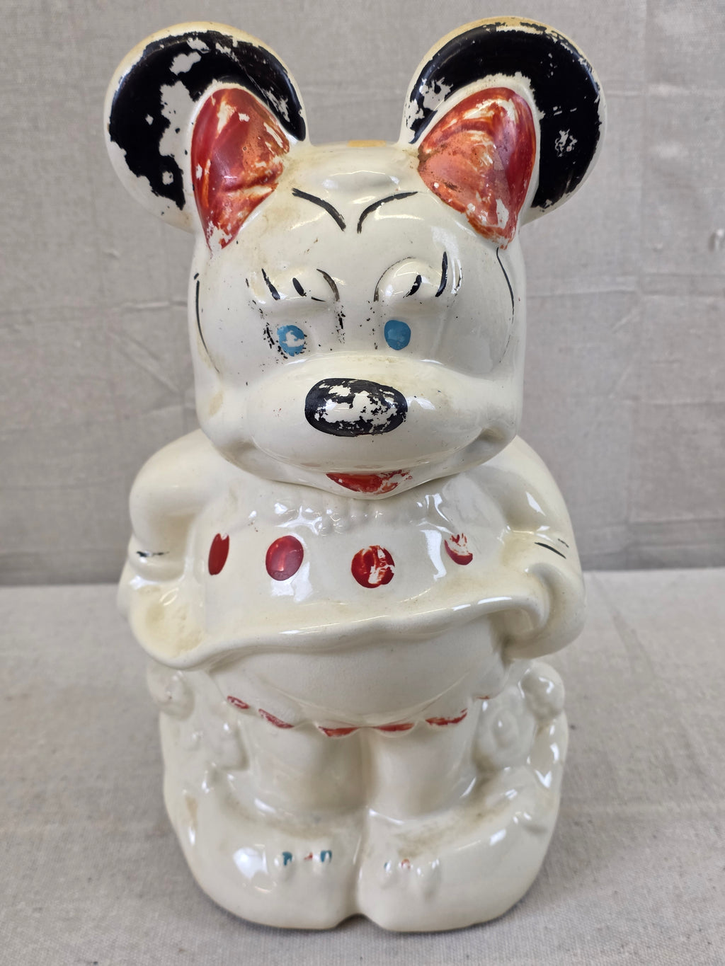 Disney Mickey & Minnie Turnabout Cookie Jar - In Store Pickup Only