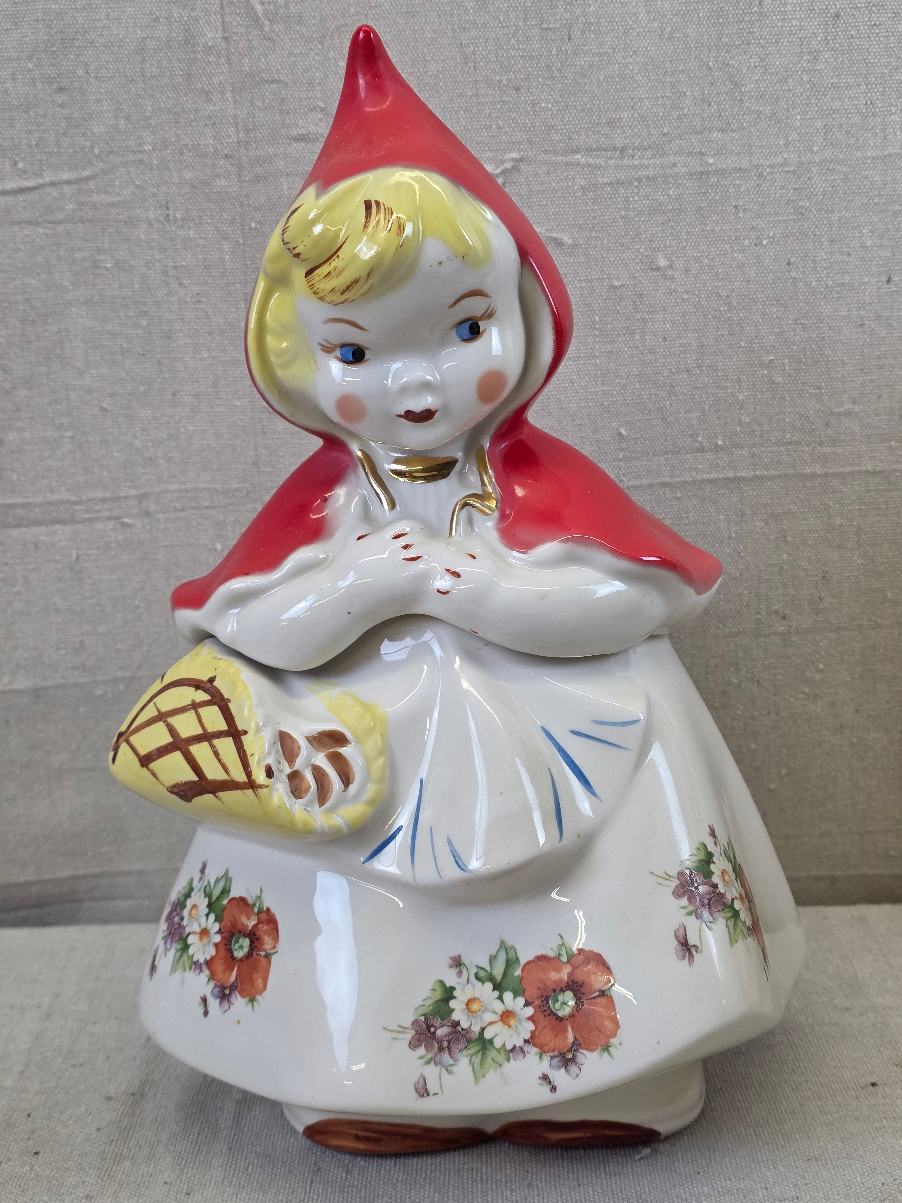 Hull Little Red Riding Hood Cookie Jar - In Store Pickup Only