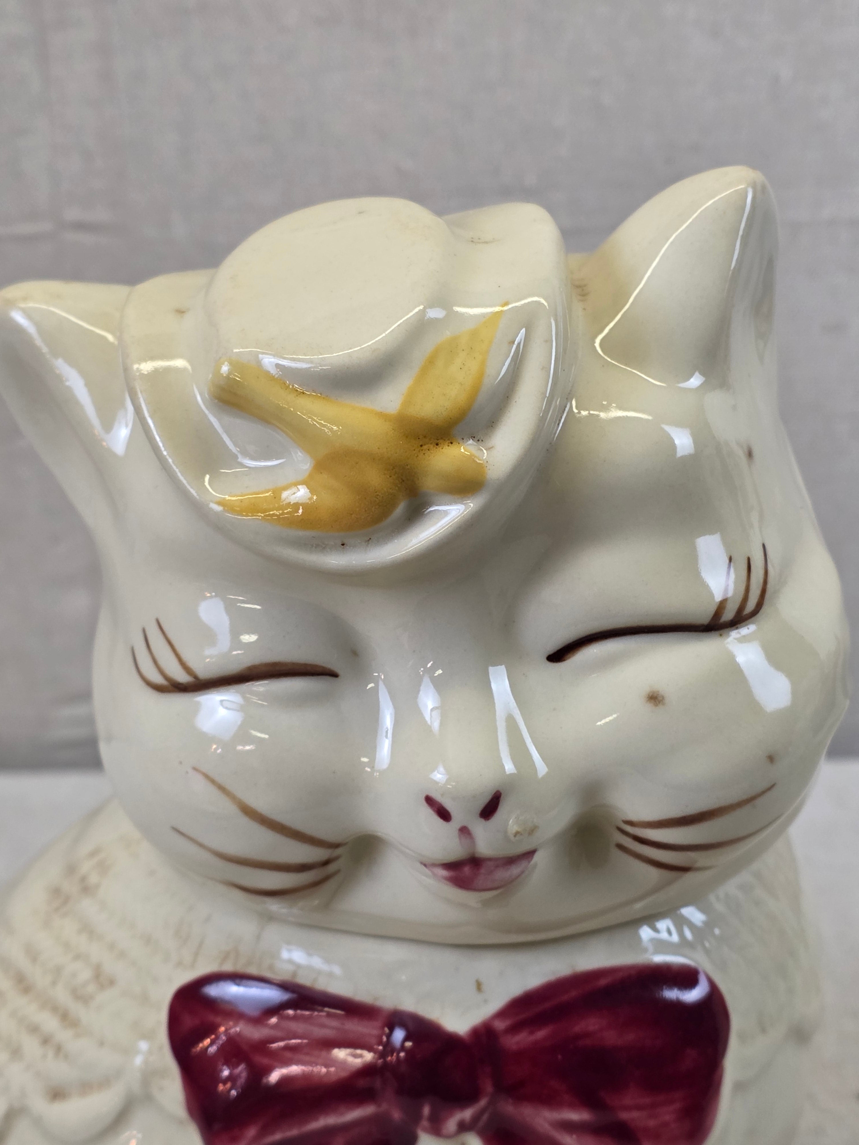 Shawnee Pottery Puss n Boots Cookie Jar - In Store Pickup Only