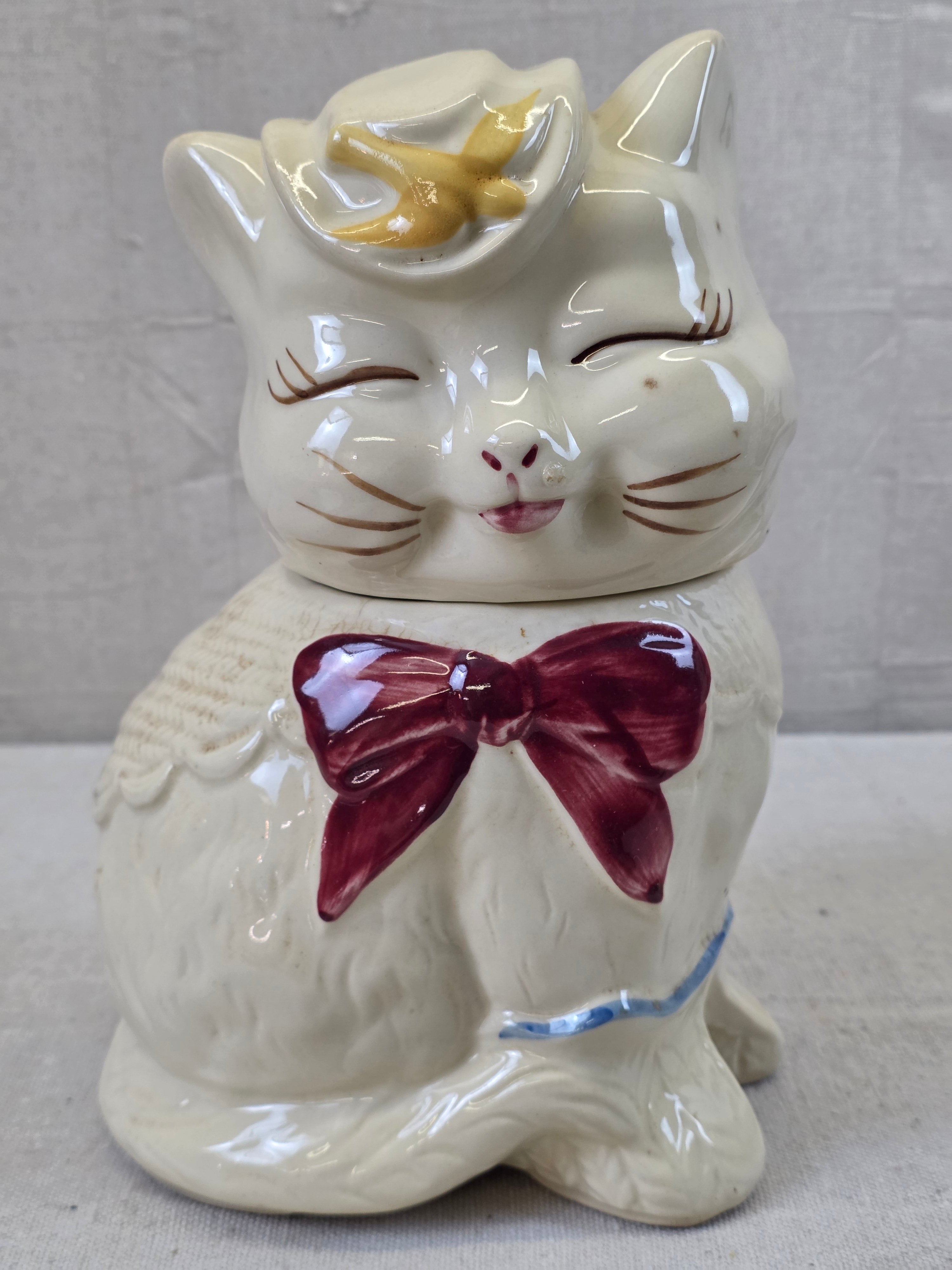 Shawnee Pottery Puss n Boots Cookie Jar - In Store Pickup Only