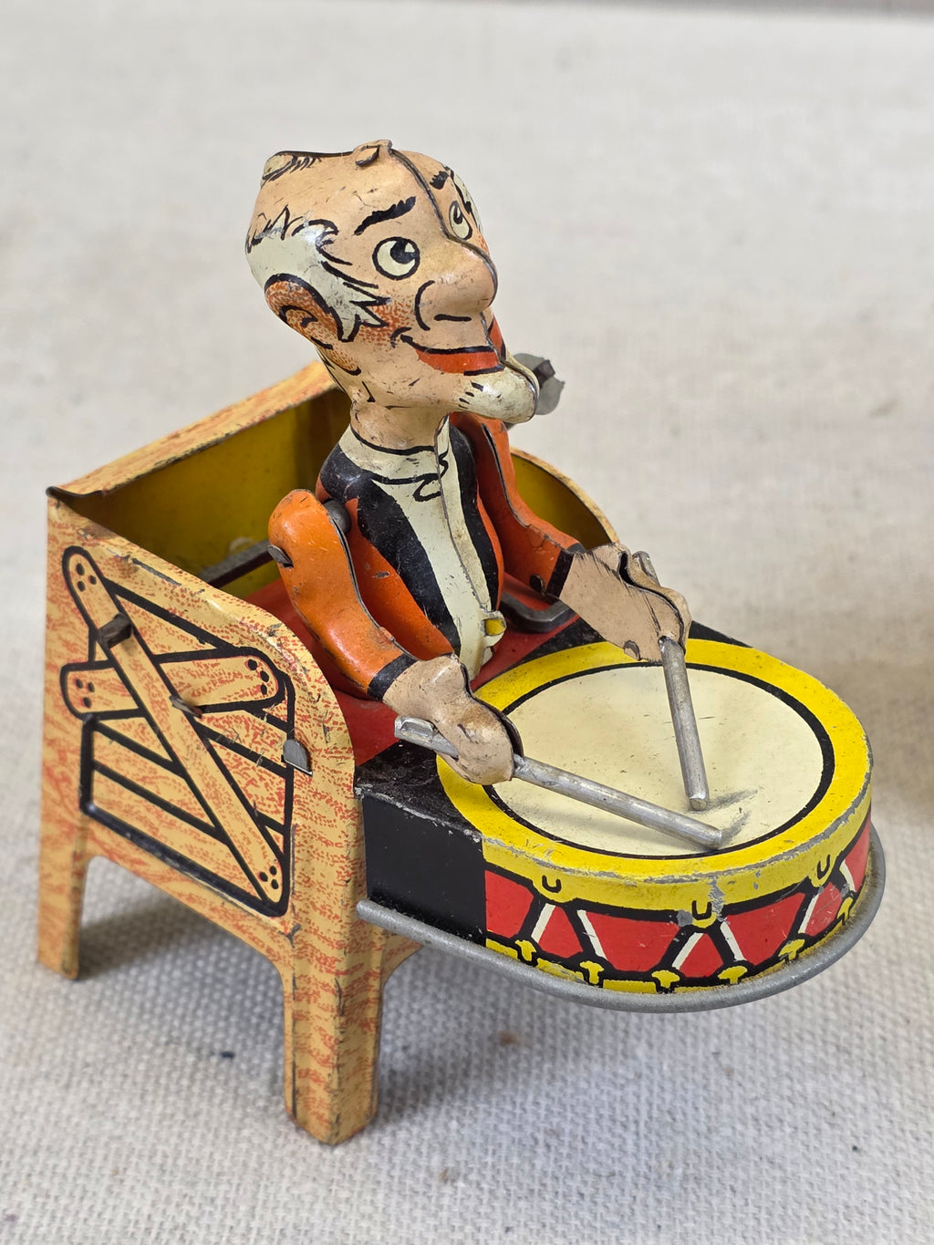 1940's L'il Abner Wind-Up Tin Litho Dogpatch Band