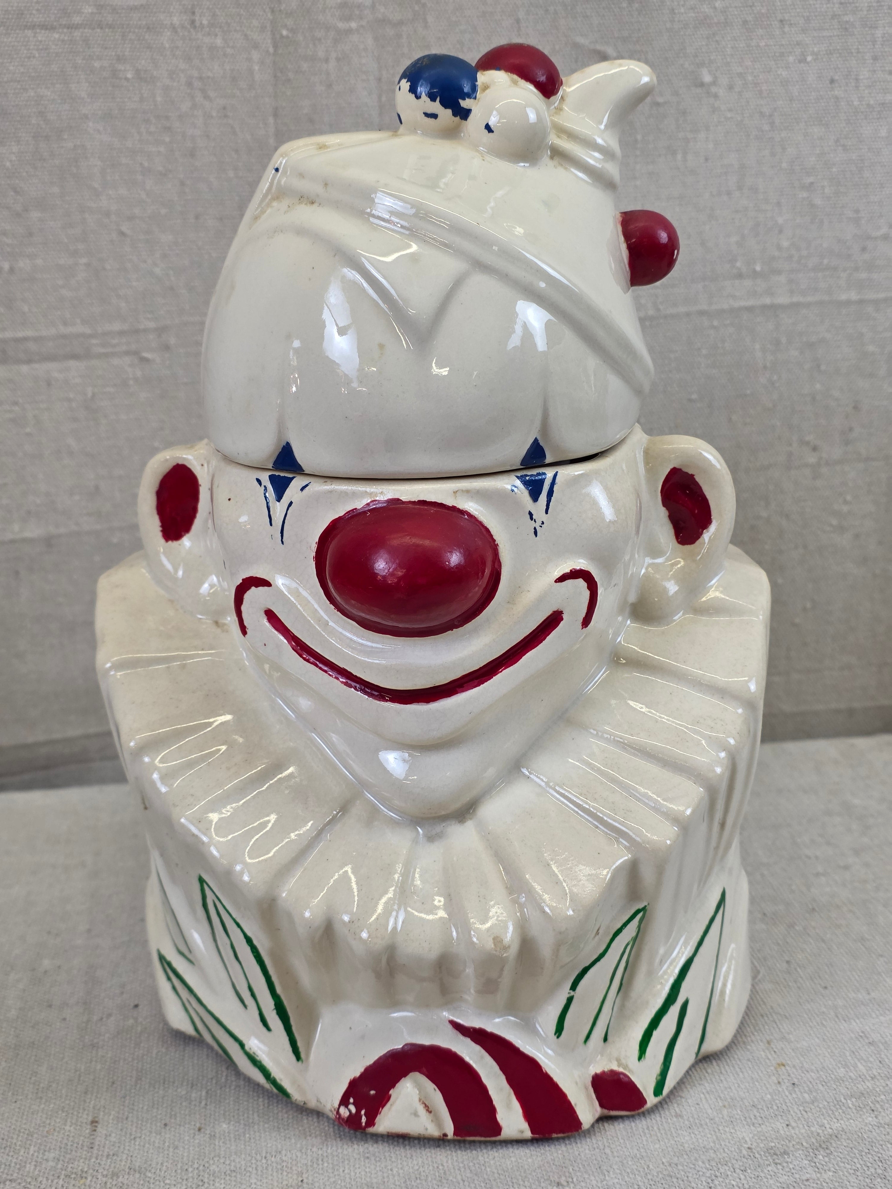 McCoy Clown Cookie Jar - In Store Pickup Only
