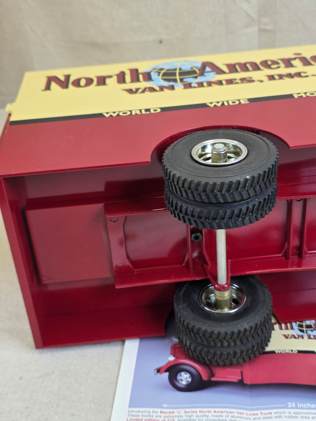 RARE Fred Thompson Ltd Ed #83/275 Smith Miller North American Van Lines Truck