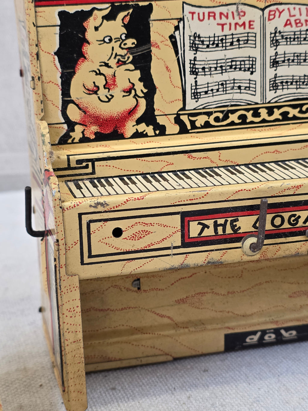 1940's L'il Abner Wind-Up Tin Litho Dogpatch Band