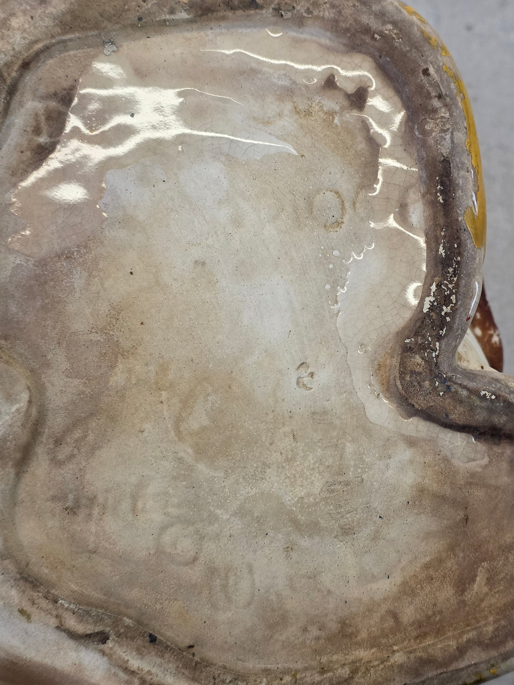 1940's Disney Donald Duck/Joe Carioca Turnabout Cookie Jar - In Store Pickup Only