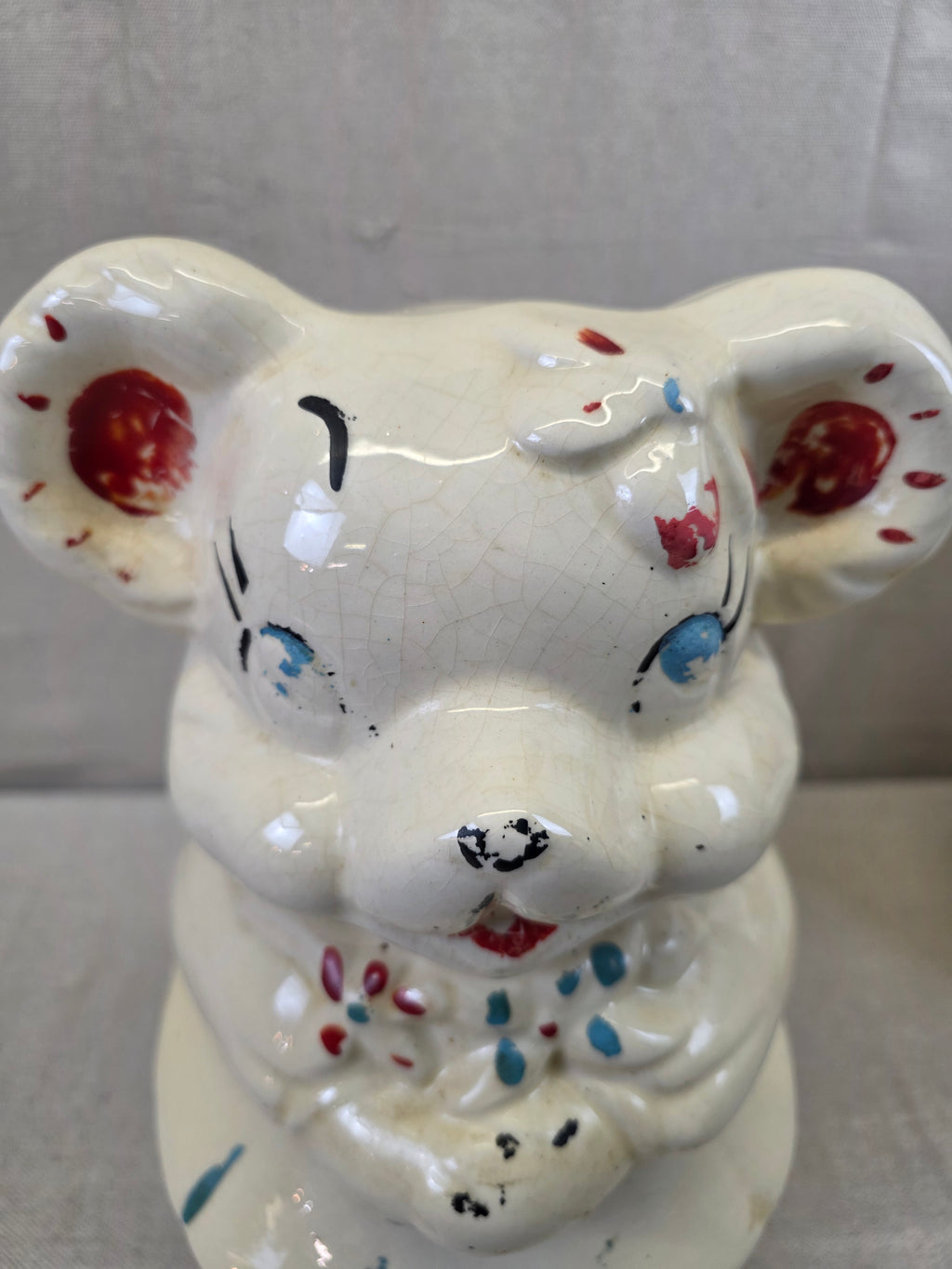 Turnabout Bear Cookie Jar - In Store Pickup Only