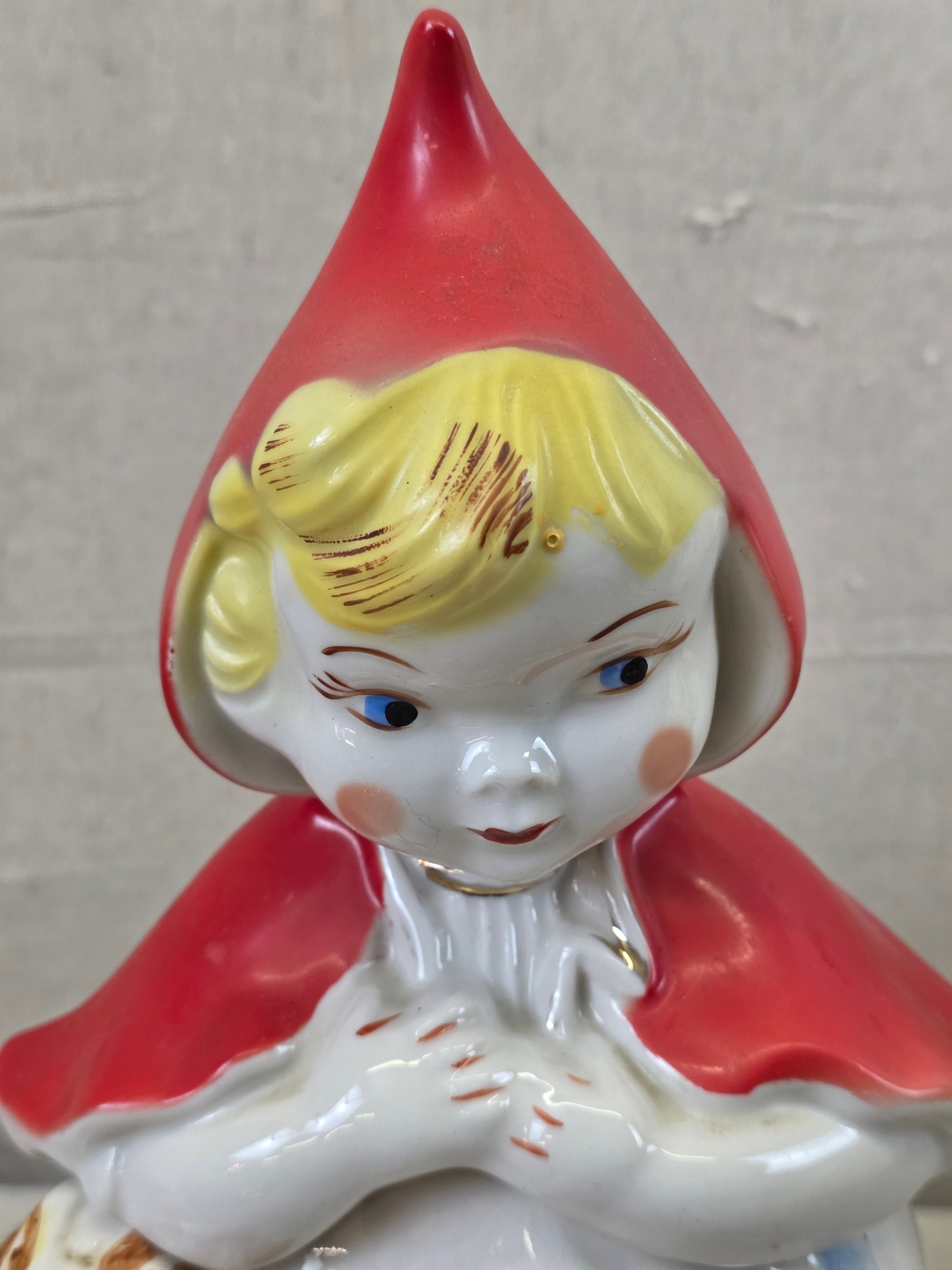 Hull Little Red Riding Hood Cookie Jar - In Store Pickup Only