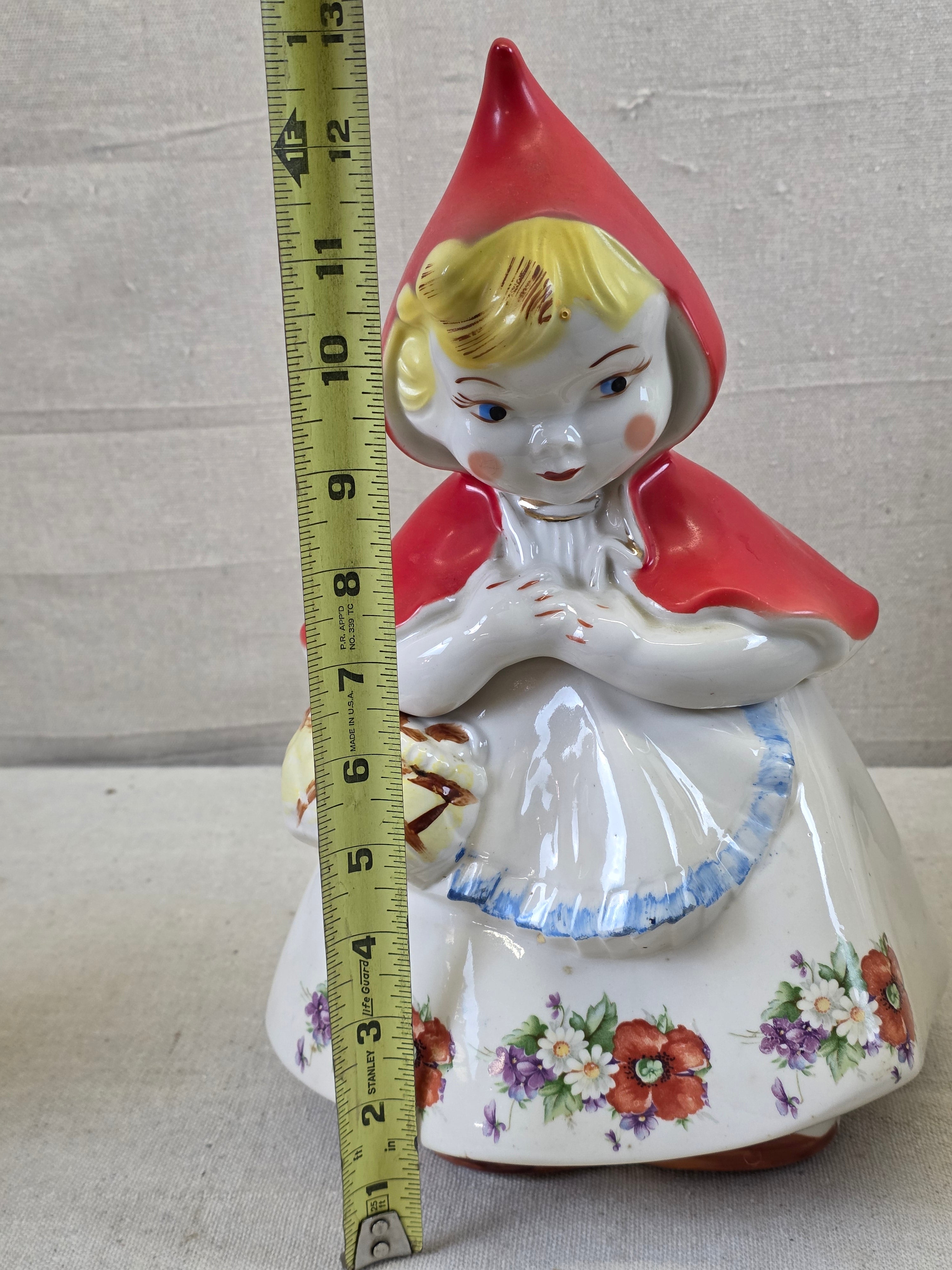Hull Little Red Riding Hood Cookie Jar - In Store Pickup Only