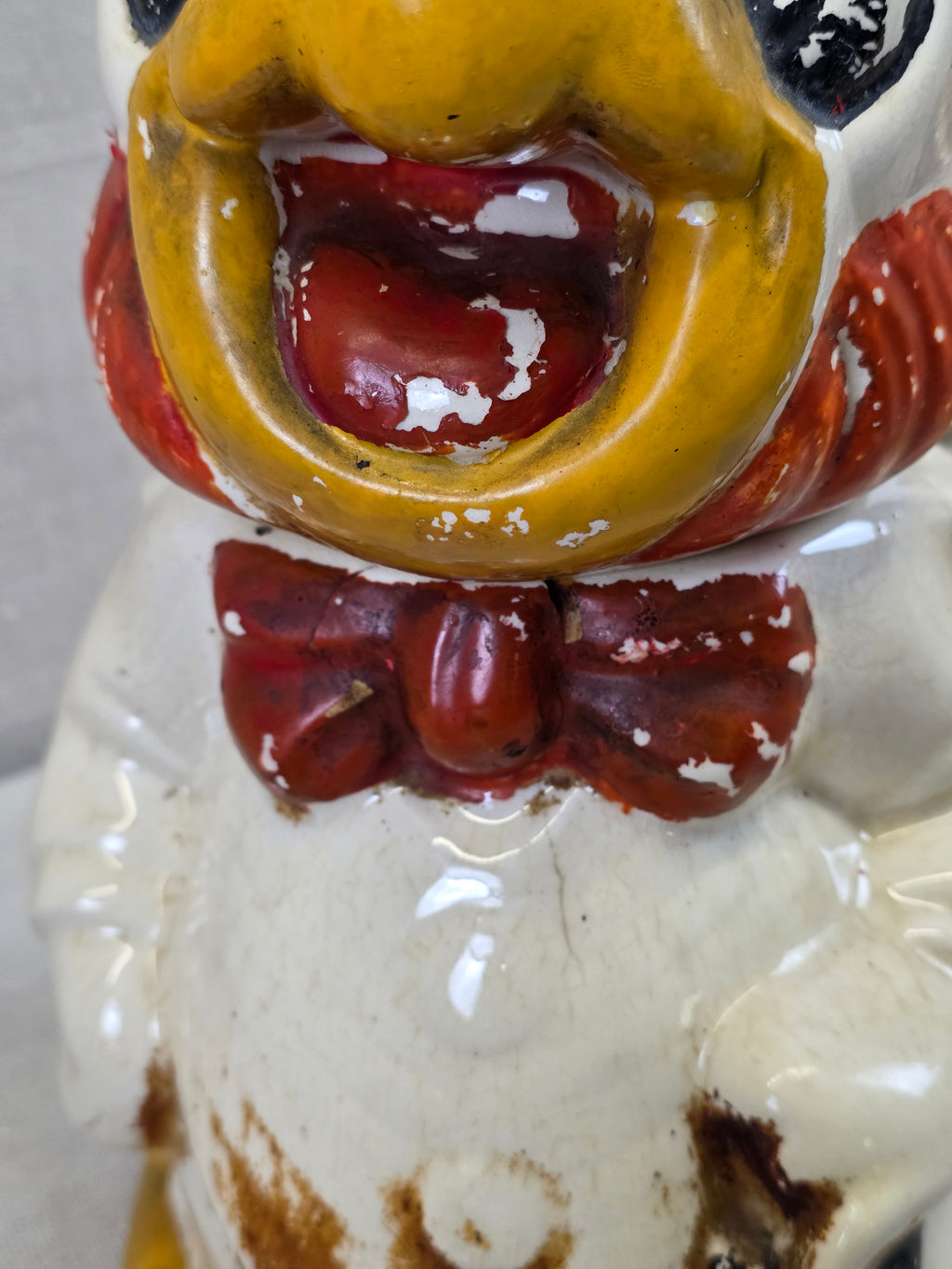 1940's Disney Donald Duck/Joe Carioca Turnabout Cookie Jar - In Store Pickup Only